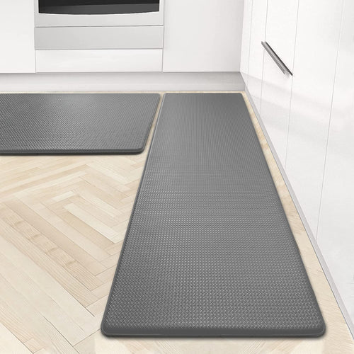 Artnice Cushioned Anti Fatigue Floor Mat Non-Slip Kitchen Rugs Set of 2